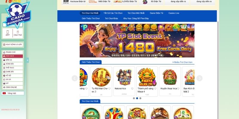 Kho sản phẩm cá cược khổng lồ