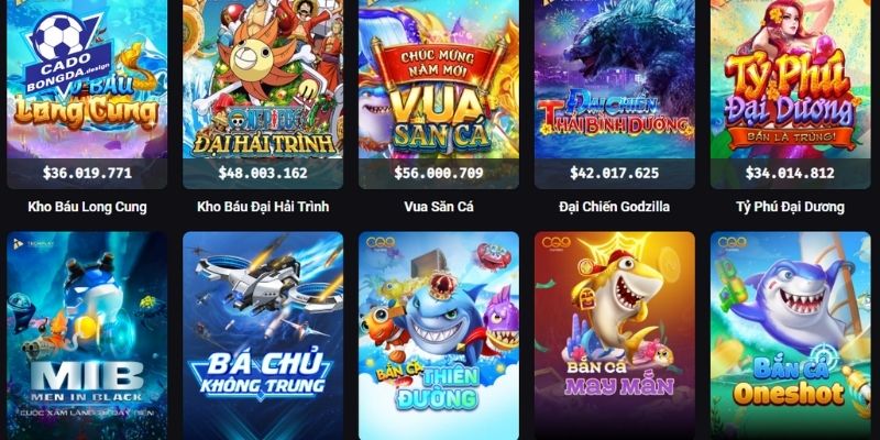 Kho sản phẩm cá cược khổng lồ chỉ có tại F8BET