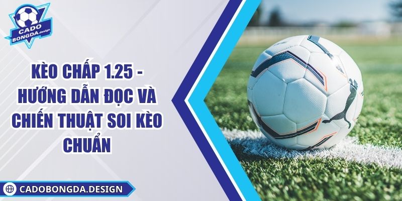Kèo Chấp 1.25 - Hướng Dẫn Đọc Và Chiến Thuật Soi Kèo Chuẩn